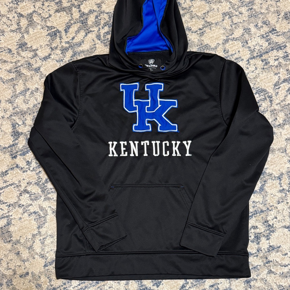 Kentucky UK Black Hoodie size large